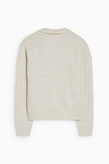 Femmes - Pullover - beige chiné