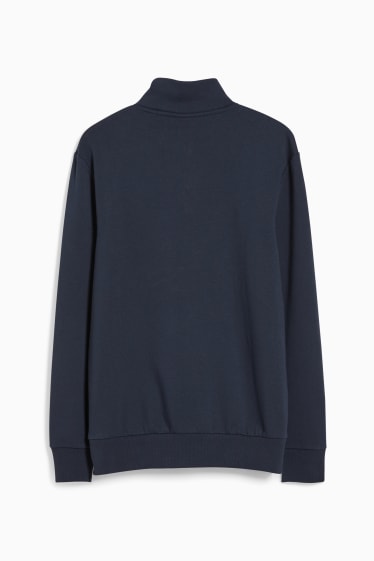 Men - Sweatshirt  - dark blue