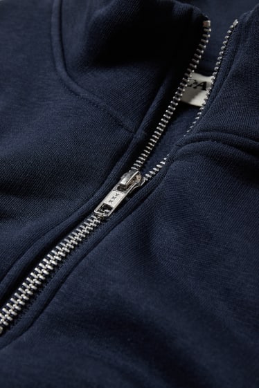 Men - Sweatshirt  - dark blue