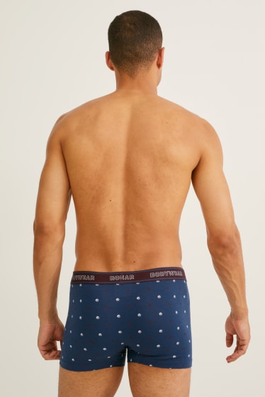 Hommes - Lot de 3 - boxers - LYCRA® - bordeaux