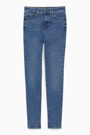 Femei - Skinny jeans - talie înaltă - LYCRA® - denim-albastru