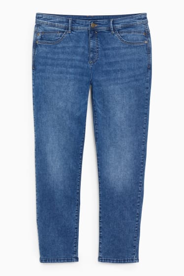 Femmes - Slim jean - mid waist - LYCRA® - jean bleu