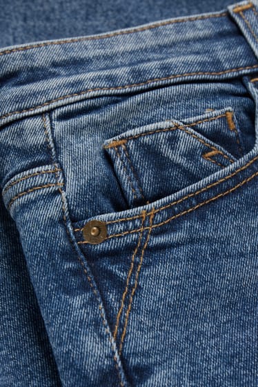 Femei - Skinny jeans - talie înaltă - LYCRA® - denim-albastru