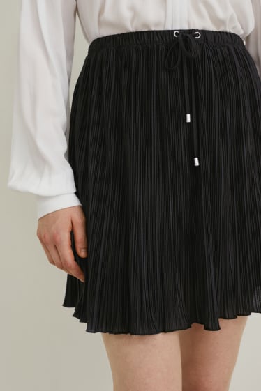 Mujer - Falda plisada  - negro