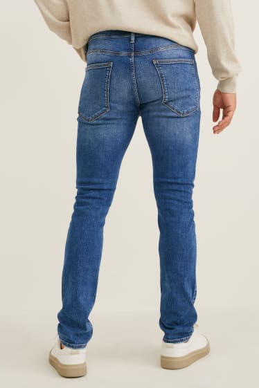 Mężczyźni - Skinny jeans - LYCRA® - dżins-niebieski