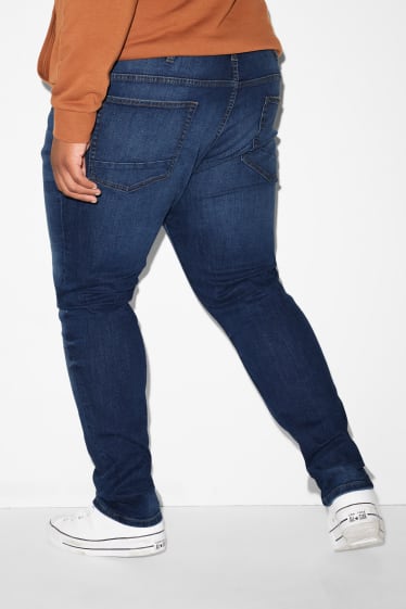 Heren - CLOCKHOUSE - slim jeans - LYCRA® - jeansdonkerblauw