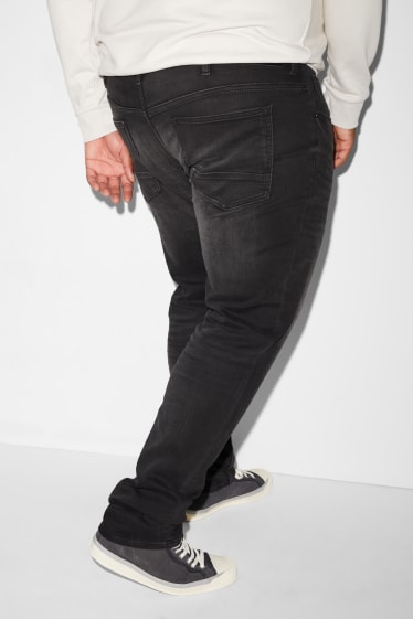 Men - CLOCKHOUSE - slim jeans - denim-dark gray