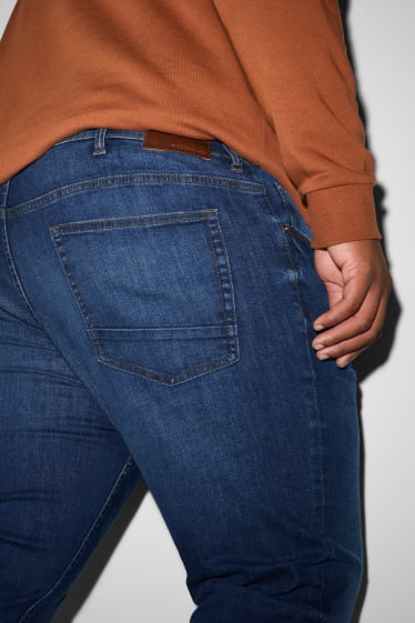 Heren - CLOCKHOUSE - slim jeans - LYCRA® - jeansdonkerblauw