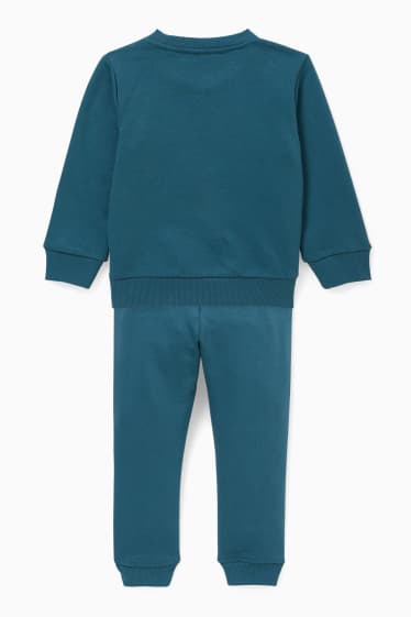 Children - Set - sweatshirt and joggers - 2 piece - dark turquoise