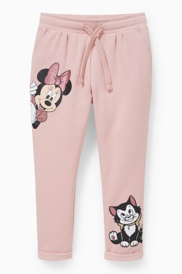 Kinderen - Minnie Mouse - joggingbroek - roze