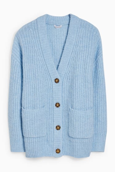 Damen - CLOCKHOUSE - Strickjacke - hellblau