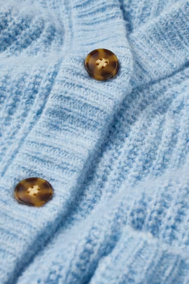 Damen - CLOCKHOUSE - Strickjacke - hellblau
