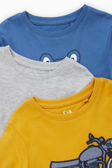 Children - Multipack of 3 - long sleeve top - yellow