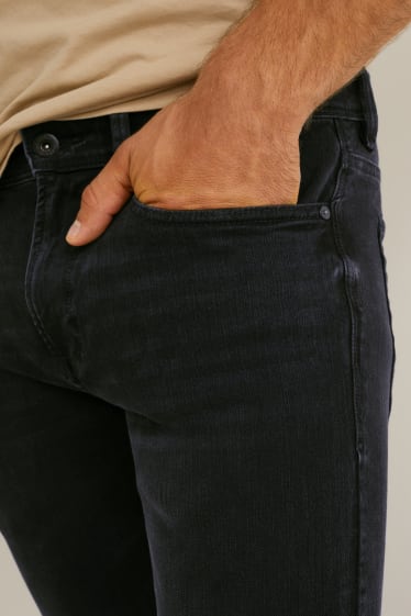 Mężczyźni - Slim jeans - Flex - LYCRA® - dżins-ciemnoszary