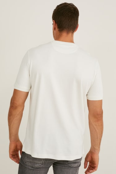 Men - T-shirt - snow white