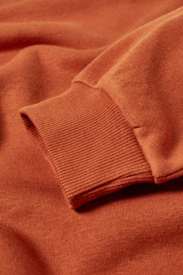 Damen - Sweatkleid - braun