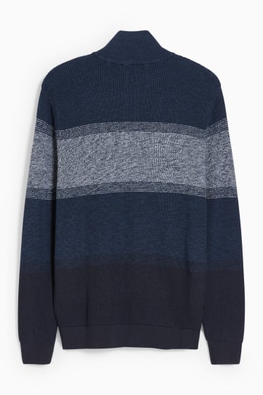 Hommes - Pullover - bleu foncé