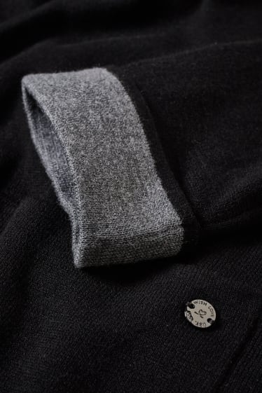 Dames - Vest - licht grijs-mix