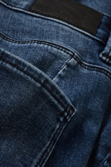 Women - Slim jeans - mid-rise waist - shaping jeans - LYCRA®  - blue denim