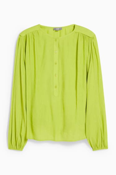 Donna - Blusa - verde chiaro