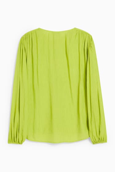 Donna - Blusa - verde chiaro
