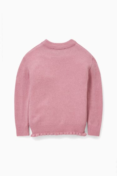 Bambini - Unicorni - maglione - rosa scuro