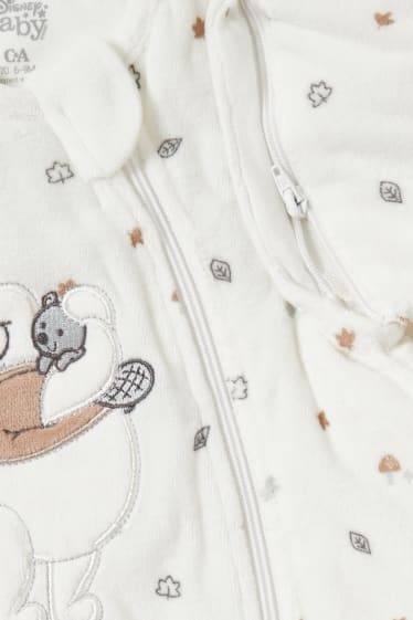 Babys - Winnie Puuh - Baby-Schlafsack - gemustert - schneeweiß