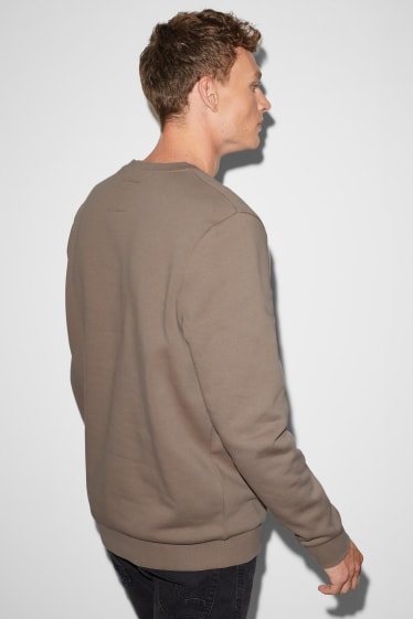 Heren - CLOCKHOUSE - set van 2 - sweatshirt - zwart / beige