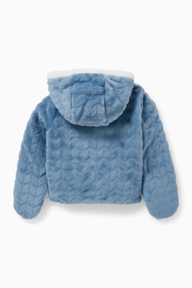 Babies - Baby jacket with hood - blue