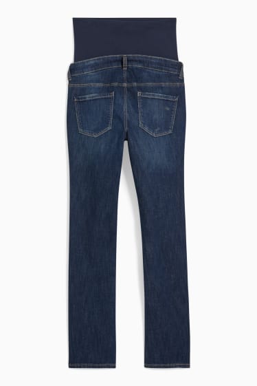 Femei - Jeans gravide - slim jeans - LYCRA® - denim-albastru