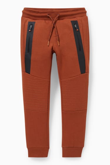Kinder Jungen - Jogginghose - braun