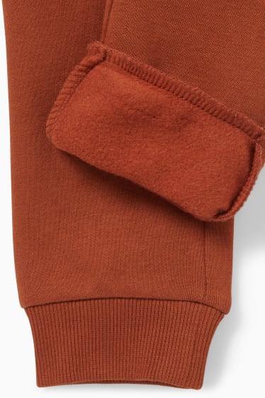 Kinder Jungen - Jogginghose - braun