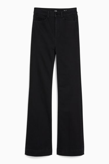 Donna - Flare jeans - vita alta - shaping jeans - LYCRA® - nero