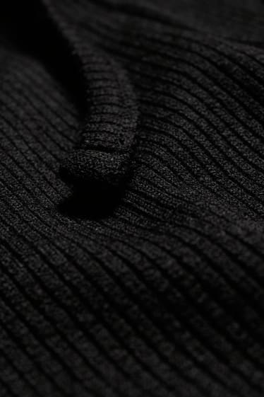 Children - Knitted trousers - black