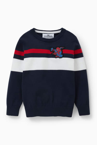 Niños - Spider-Man - jersey - azul oscuro