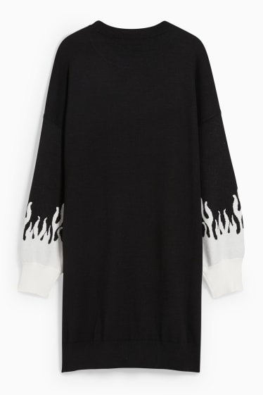 Donna - CLOCKHOUSE - vestito in maglia - nero