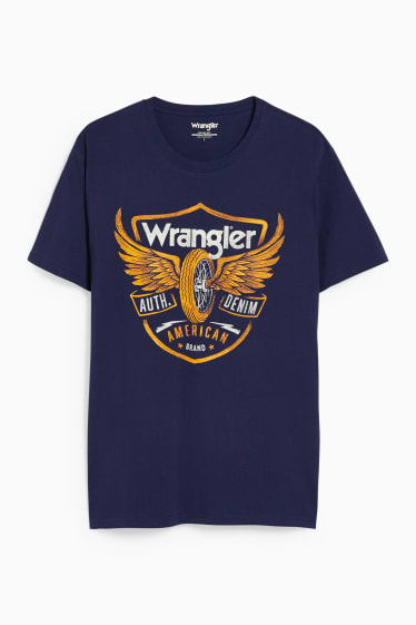 Home - Wrangler - samarreta de màniga curta - blau fosc