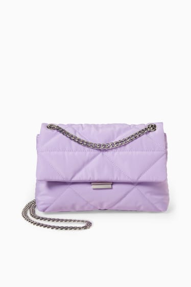 Donna - Borsa a tracolla piccola - viola chiaro