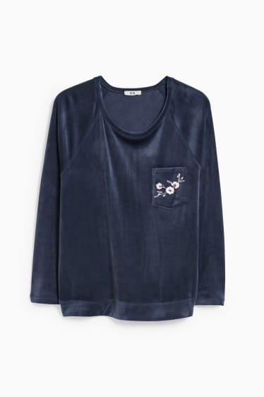 Women - Pyjama top - dark blue