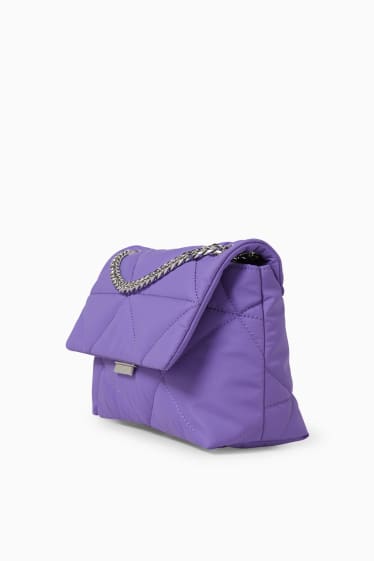 Kobiety - Mała torebka na ramię - fioletowy