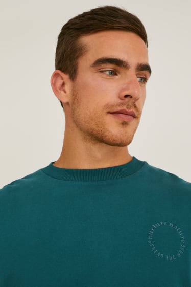 Men - Sweatshirt - dark green