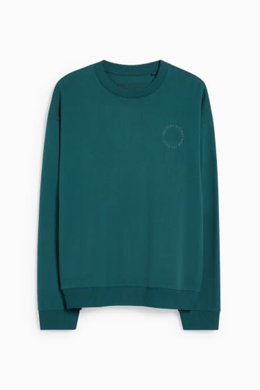 Men - Sweatshirt - dark green