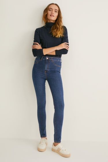 Mujer - Pack de 2 - jegging jeans - high waist - LYCRA® - vaqueros - azul