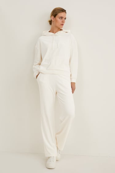 Women - Basic joggers - cremewhite