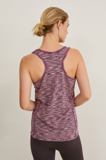 Femei - Top funcțional - jogging - 4 Way Stretch - violet
