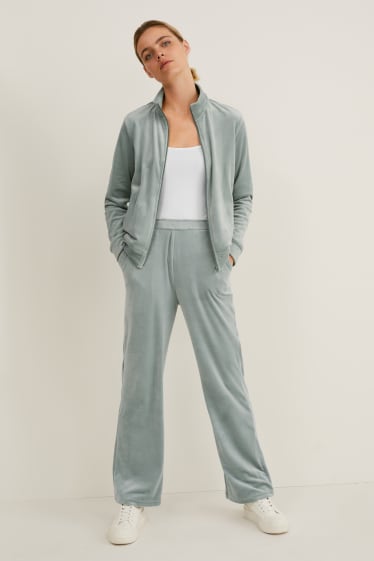 Damen - Basic-Jogginghose - mintgrün