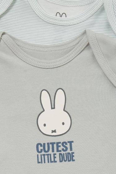 Babies - Multipack of 2 - Miffy - baby bodysuit - light turquoise