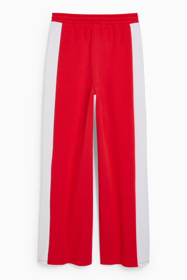 Teens & young adults - CLOCKHOUSE - joggers - white / red