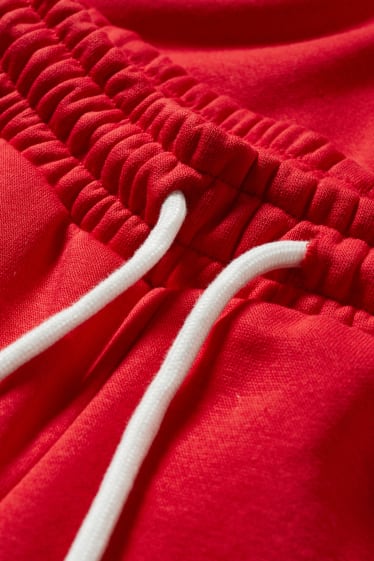 Teens & young adults - CLOCKHOUSE - joggers - white / red