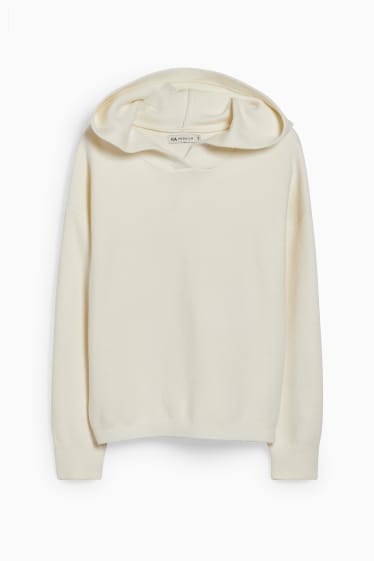 Children - Hooded jumper - cremewhite